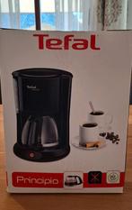 Tefal Koffiezetter Principio zwart CM2608, 10 kopjes of meer, Ophalen of Verzenden, Gemalen koffie