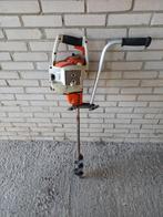 STIHL benzine grondboor, Doe-het-zelf en Verbouw, Ophalen, Gebruikt