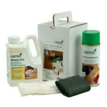 Osmo onderhoudsset incl Wisch & Fixx en Spray BULLINGA beschikbaar voor biedingen