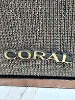 Coral Speakers - Eind jaren 70 - Opknapper / 381, Audio, Tv en Foto, Luidsprekers, Gebruikt, Minder dan 60 watt, Front, Rear of Stereo speakers