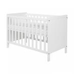 Europe Baby Ralph ledikant wit + IKEA-matras, Ophalen, Zo goed als nieuw, Ledikant