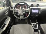 Suzuki Swift 1.0 111PK Airco,Navi,Isofix,Camera,Stoelverwarm, Stof, Gebruikt, Zwart, 840 kg
