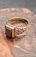 14k Massief gouden ring, Sieraden, Tassen en Uiterlijk, Ringen, Gebruikt, 20 of groter, Heer, Ophalen of Verzenden