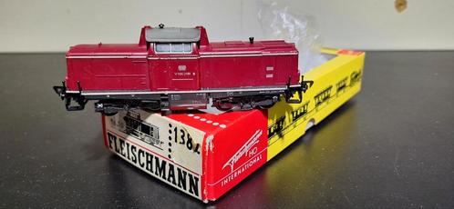 Fleischmann V 100 h0, Hobby en Vrije tijd, Modeltreinen | H0, Gebruikt, Locomotief, Gelijkstroom, Fleischmann, Ophalen of Verzenden