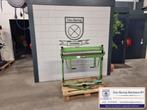 Zetbank HM met voetklemming 1020x1,5mm plaatbewerkingmachine, Ophalen, Gebruikt