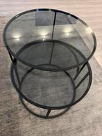 Stijlvolle Salon Tafel Set, Rond, Minder dan 50 cm, 50 tot 100 cm, Ophalen of Verzenden