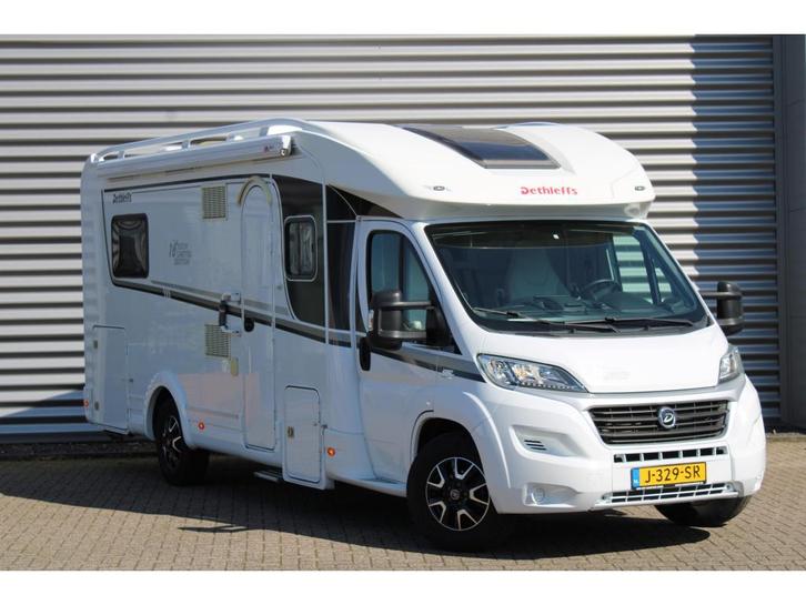 Dethleffs Sixteen 7150T Fiat 130PK Queensbed TESA Dakairco, Caravans en Kamperen, Campers, Bedrijf, tot en met 2, Dethleffs, Diesel