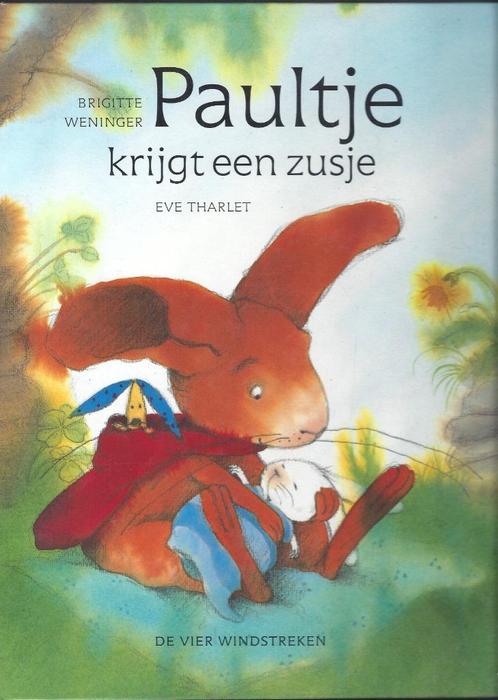 PAULTJE krijgt een ZUSJE: E.Tharlet *Baby erbij* Groot Boek, Boeken, Kinderboeken | Kleuters, Zo goed als nieuw, Fictie algemeen