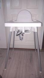 Te koop: IKEA kinder eetstoel met tafelblad – ZGAN, Ophalen, Zo goed als nieuw, Overige typen, Gordel(s)
