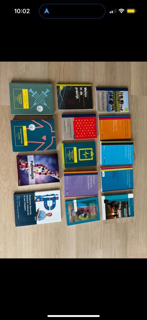 Schoolboeken opleiding verpleegkundige, Boeken, Schoolboeken, Zo goed als nieuw, Overige niveaus, Ophalen of Verzenden