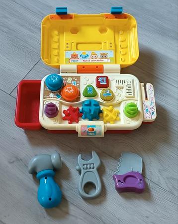 Kastopruiming: VTech Klus & Leer Koffer met licht en geluid  beschikbaar voor biedingen