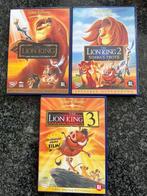 Dvd box LION KING trilogie, 3 dvd’s in box. Als box 10,-, Boxset, Overige genres, Alle leeftijden, Ophalen of Verzenden