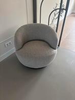 BePureHome, WOOOD Draai fauteuil, stoel Woolly Naturel, zgan, Ophalen, 75 tot 100 cm, Zo goed als nieuw, Japandi / Scandinavisch design