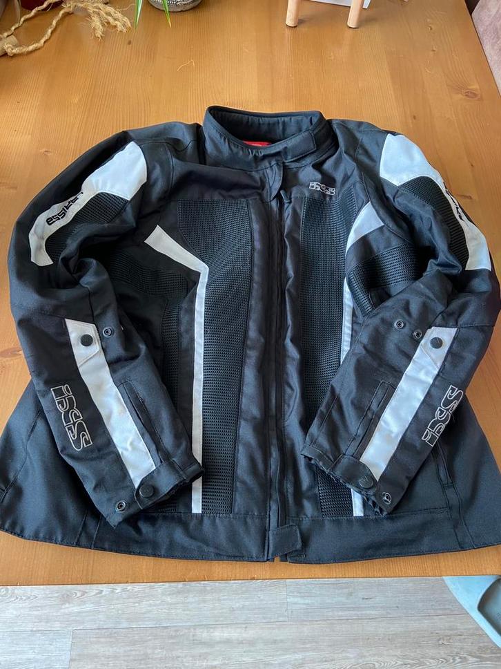 IXS motor doorwaai jas dames "Larissa" D3xl (48), Motoren, Kleding | Motorkleding, Jas | textiel, Dames, Tweedehands, Ophalen of Verzenden