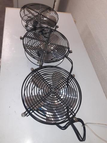 Verdamper koelventilatoren (4 stuks) beschikbaar voor biedingen