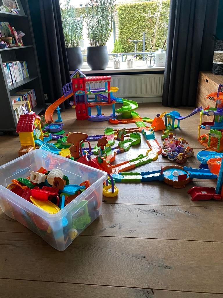 Grote set zoef zoef dierenset, Ophalen, Gebruikt, 2 tot 4 jaar