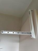 deur/wand kledinghanger kledingstang voor 6 hangers B 30 cm, Huis en Inrichting, Woonaccessoires | Kapstokken, Kunststof, Overige typen