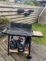 Houtskoolbarbecue met accessoires, Ophalen of Verzenden, Gebruikt, Met accessoires