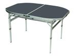 Bo-Camp Ovale Campingtafel Koffermodel 120x80 cm, Ophalen, Nieuw, Campingtafel