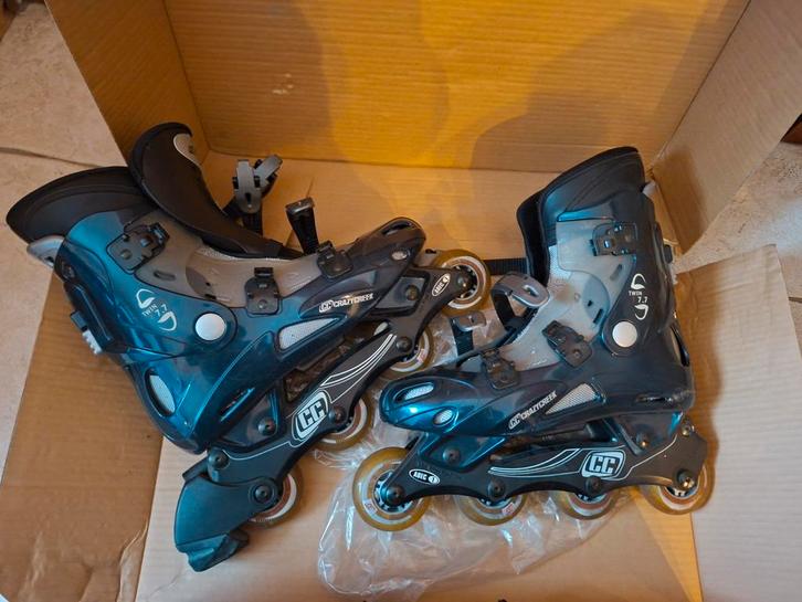 Inline skates maat 43, Sport en Fitness, Skeelers, Zo goed als nieuw, Inline skates 4 wielen, Overige merken, Dames, Ophalen of Verzenden