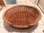 Rieten hondenmand groot, voor maten zie foto’s, Dieren en Toebehoren, Ophalen, Zo goed als nieuw