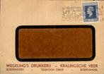 Kralingsche Veer - Wegeling Drukkerij - 1947 - Kralingse Vee, Verzamelen, Ansichtkaarten | Nederland, 1940 tot 1960, Gelopen, Zuid-Holland