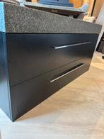 Badmeubel 120 cm met natuurstenen wasbak €2200 voor €700 NEW, Huis en Inrichting, Badkamer | Badkamermeubels, 100 tot 150 cm, Nieuw