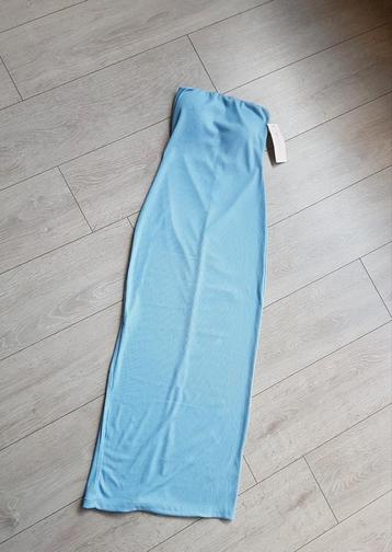 Strapless jurk sky blue one size  beschikbaar voor biedingen