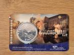 Woudagemaal €5 stuk herdenkingsmunt coincard verzilverd munt, Koningin Beatrix, Zilver, Euro's, Ophalen of Verzenden