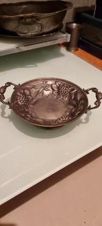 Zware fruitschaal zga volledig tin, Antiek en Kunst, Antiek | Tin, Ophalen of Verzenden