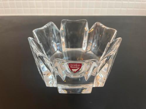 Orrefors CORONA, Lars Hellsten - schaaltje , 1978, Antiek en Kunst, Antiek | Glas en Kristal, Ophalen of Verzenden