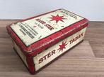 Vintage Roode Ster Tabaksblik - Antiek Decoratie Blikje, Ophalen of Verzenden