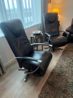 2 Luxe Musterring Relaxfauteuils - Heren & Dames, Ophalen of Verzenden, Gebruikt, Metaal, 75 tot 100 cm