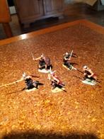 5 Elastolin Vikingen figuren, setje A, Ophalen of Verzenden