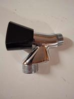 Wasmachinekraan zgan, Ophalen of Verzenden, Gebruikt, Chroom, Kraan