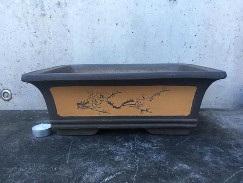 Bonsai schaal pot 34,5x25x13cm *****, Tuin en Terras, Bloempotten, Nieuw, Aardewerk, Minder dan 25 cm, Rond, Ophalen of Verzenden