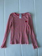 ROOD STRIPED LONGSLEEVES, MAAT: 128, Ophalen of Verzenden, Zo goed als nieuw, Meisje, Shirt of Longsleeve