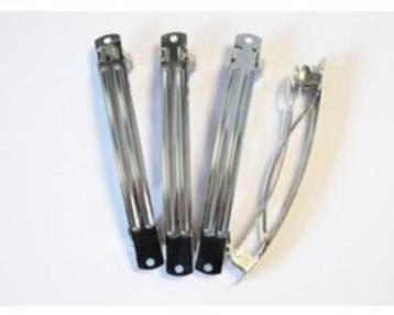 Haarclip 10 cm - DIY basisclip per 4 stuks beschikbaar voor biedingen