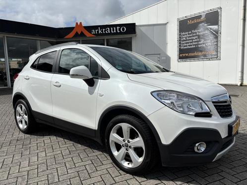 Opel Mokka 1.6 Cosmo Navi Cruise Trekhaak Parkeersensoren V+, Auto's, Opel, Bedrijf, Mokka, ABS, Airbags, Bluetooth, Boordcomputer