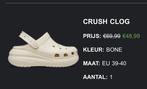 Crocs Crush Clog Beige, Nieuw, Beige, Ophalen of Verzenden