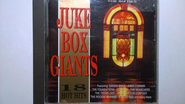 Juke Box Giants The Sixties, Cd's en Dvd's, Cd's | Verzamelalbums, Zo goed als nieuw, Pop, Ophalen of Verzenden