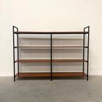 Boekenkast roomdivider wall unit jaren 60 70 80 vintage, Ophalen, Met plank(en), Gebruikt, Teakhout