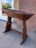 Eiken houten schommel wieg, Ophalen of Verzenden, Gebruikt, Wieg