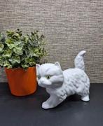 Vintage keramiek poes, Melba Ware Engeland, Verzamelen, Beelden en Beeldjes, Ophalen of Verzenden, Gebruikt, Dier