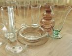 Partij design glazen vazen/schaal ivm verhuizing/ emigratie, Overige kleuren, Ophalen of Verzenden, Minder dan 50 cm, Glas