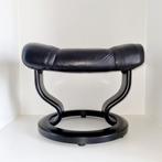 Vintage Stressless design Ekornes voetenbank, Ophalen, Gebruikt, Rechthoekig, Hout