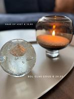 Presse Papier Bubbel Glas Goud, Veens Living, Nieuw, Elst, Info@veensliving.nl