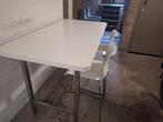 Hoge bartafel met 4 krukken (IKEA), Huis en Inrichting, Tafels | Statafels, Ophalen, Gebruikt
