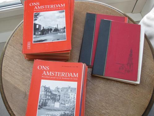 Grote stapel "Ons Amsterdam". Vanaf 1953., Boeken, Geschiedenis | Stad en Regio, Gelezen, 20e eeuw of later, Ophalen