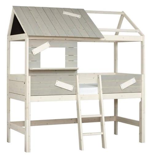 Lifetime boomhut bed incl nieuw matras, Kinderen en Baby's, Kinderkamer | Stapelbedden en Hoogslapers, Gebruikt, Halfhoogslaper